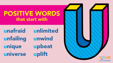 Positive U words examples