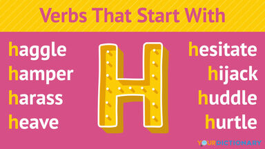 Verbs That Start With H