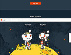 Screenshot of Reddit About Me Page