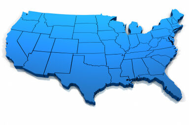 A map of the United States