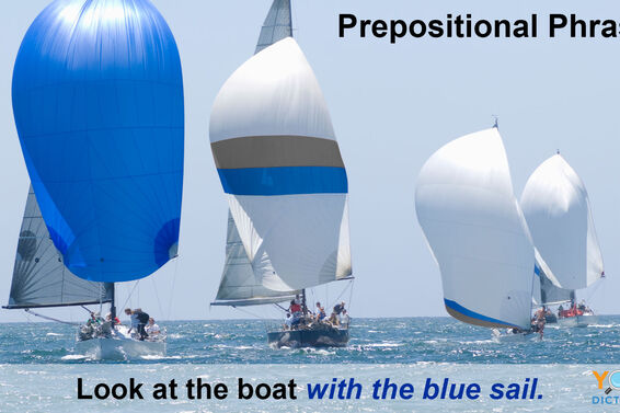 prepositional phrase example