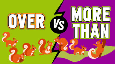over vs more than