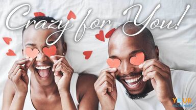 couple crazy in love with each other